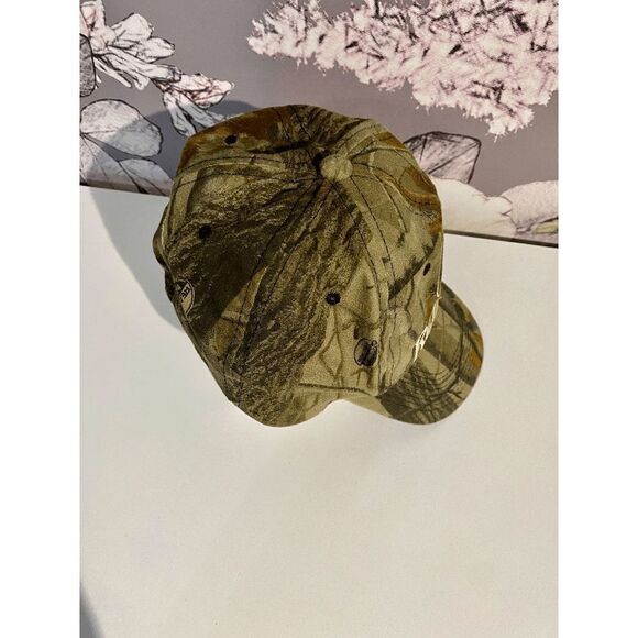 RedHead Men’s Embroidered Logo Adjustable Camo Hunting Snapback Hat Green - Picture 7 of 7